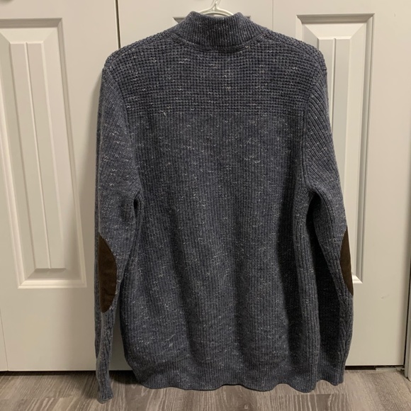 Joseph Abboud Zip/Button Italian Yarn Sweater - Picture 3 of 5